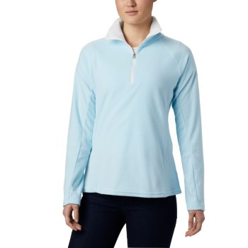 Columbia Ženske Majice S Kapuljačom - Glacial IV Half Zip Fleece Plave | KYFW-47921